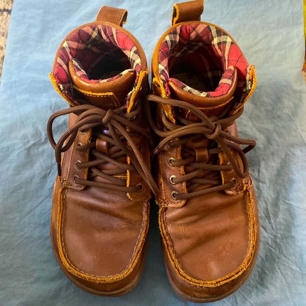 Lem’s lace up brown boot size 40
